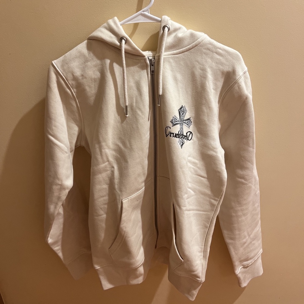 Cruel world zip sweatshirt